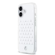 Mercedes-Benz MagSafe Frosted PC/TPU Case with New Star Pattern for iPhone 17, 17 Pro & 17 Pro Max - White product image