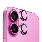 BLUEO NPB28 Original Metal Frame Lens Protector Glass (2 pcs/package) for iPhone 16/16 Plus - Pink product image