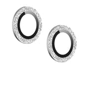 BLUEO NPB27 Original Metal Frame Lens Protector Glass (2 pcs/package) for iPhone 14 (6.1″/6.7″) - Silver Diamond product image