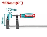Total THT1320501 | 50×150mm F Clamp for Woodworking product image
