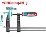 Total THT1321402 F Clamp 140×1200mm product image