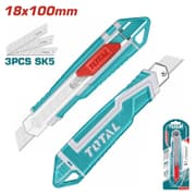 Total THT511836 Snap-Off Blade Knife 169mm with 3 Blades product image