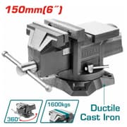 Total THT6166 | 6-Inch Swivel Steel Bench Vice product image