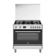 La Germania Gas Cooker 90cm - 5 Burners, Cast Iron Supports with Gas Oven, Grill & Full Safety System - TUS95C81BCN product image