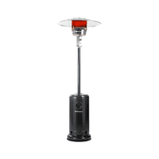 Conti Patio Gas Heater - CH-2700 Black, Umbrella Design, High Power Heating for Outdoor Spaces, Advanced Safety System with Mobility Wheels product image