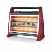 Conti Quartz Heater - 1600W, 3 Tubes, Multiple Power Settings, Compact Design, & Advanced Safety System product image