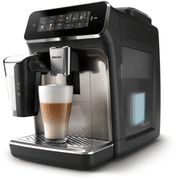 Philips 3300 Series Coffee Machine - LatteGo Milk System, 5 Beverage Varieties, Touch Display, Ceramic Grinders, & AquaClean - EP3347/90 product image