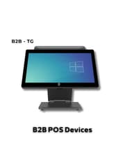 Premium Full Metal 15.6-Inch All-in-One POS Touch Screen Terminal Intel Core i7 10th Gen 8GB RAM 256GB SSD Windows 10 Gray product image