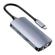 Yesido HB16 7 in 1 High-Speed Multi-Port USB Hub product image
