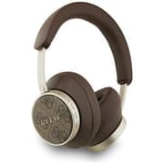 Guess 4G Classic Logo Bluetooth Wireless Headphones - Brown product image