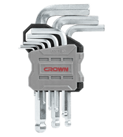 Crown 9-Piece Short Ball Point End Hex Key Set | CPHOK-BMAX09 product image