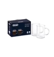 De'Longhi Americano Coffee Glasses - 250ml - Set of 2 - Double Wall Thermal Glass - Mouth-Blown Borosilicate - Condensation-Free - Dishwasher Safe product image