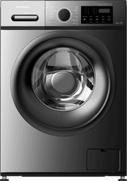 Skyworth 8kg Front Load Washing Machine - 1200 RPM, 12 Programs, Gray product image