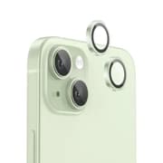 BLUEO NPB27 Original Metal Frame Lens Protector Glass (2 pcs/package) for iPhone 15 (6.1″/6.7″) - Green product image