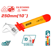 Total THIADW101 10" Insulated Adjustable Wrench 1000V product image