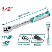 Total THT106128L 1/2" Telescopic Ratchet Wrench (32–45 cm) product image