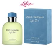 DOLCE & GABBANA - Light Blue Pour Homme Eau De Toilette 75 Ml product image