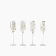 Kitchencraft Mikasa Cheers Champagne Flute Glasses product image