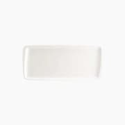Bonna White Rectangular Plate product image