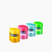 Staedtler PACK SHARPENER PLASTIC DOUBLE-HOLE 10 SHARPENERS S 513 006 product image