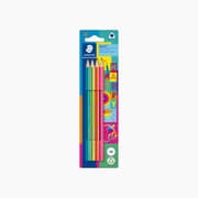 Staedtler CARD PENCILS 4 PENCIL TRIANGULAR HAPPY product image