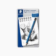 STAEDTLER METAL TIN PENCILS DESIGN 12 PCS S 100 G12 product image