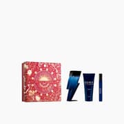Carolina Herrera Bad Boy Cobalt EDP 100Ml + EDP 10Ml + Shower Gel 100Ml Gift Set For Men product image