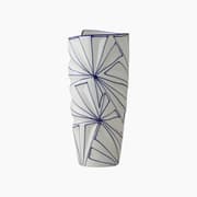 H Living Gusto Vase 35 cm White - Blue product image