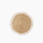 H Living Alia Decorative Jute Rug 90x150 cm Natural product image