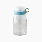 H Living Novia Glass With Measuring Glass Jar 1400 ml Blue - White product image