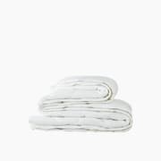 H Living Comfy Cotton Quilt 195x215 cm White product image