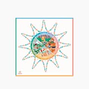 Shabek Studio Sun Calendar Poster product image