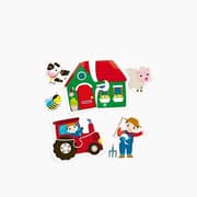 Lisciani Carotina Baby Duo The Farm Animal Figures product image