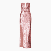 Elliatt Alissa Sequin Strapless Gown in Pink product image