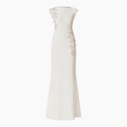 Elliatt Veda Embellished Gown in White product image