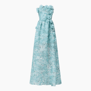 Elliott Faye Strapless Gown in Blue product image