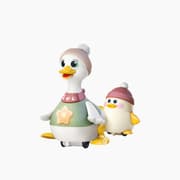 Hola Waddling Duck Family Baby Toy product image