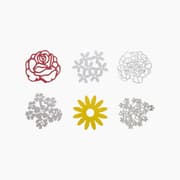 Kawn Designs Khadra Flowers — Coaster Set product image