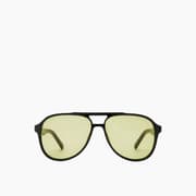 Le Specs Tragic Magic Black Olive Lens Uni-Sex Aviator Sunglasses product image