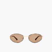 Luv Lou The Boston Tort Female Oval Sunglasses product image