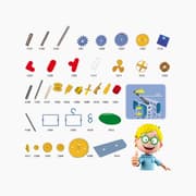 Lisciani I'm A Genius Mechanical Lab Educational Building Set product image