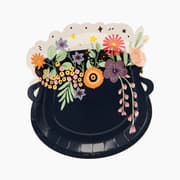 Ma Fete Halloween Cauldron Dinner Plates - Set of 8 product image