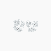 Illumine Gold The Asymmetry Studs Earrings product image