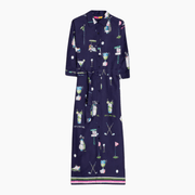 Vilagallo Golf Print Shirt Dress product image