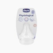 Chicco Physiological Silicone Teat Regular Flow 2Pcs product image