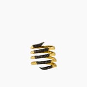 Nadine Shami Yellow Gold Ring with Brown Diamond Ring product image