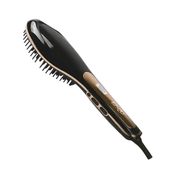 Enzo Hair Straightener Brush, Black product image