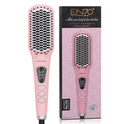 Enzo Hair Straightener Brush, 65Watts, Multi Color product image