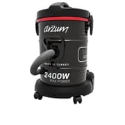 Arzum Cleaner Raptor Drum Type Vacuum, 5M Cable, 2400Watts, Black product image