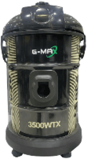 G-MAX Drum Vacuum, 3500Watts, 25Lit, Black product image